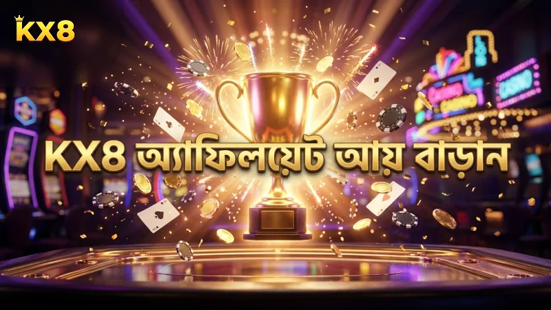 KX8 অ্যাফিলিয়েট প্রোগ্রামে অংশ নিয়ে আয় বাড়ান সহজে