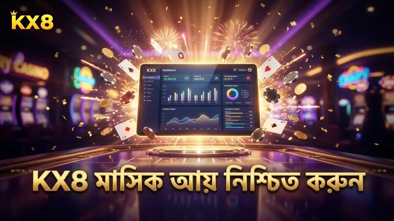 KX8-এর স্বচ্ছ ট্র্যাকিং সফ্টওয়্যার দিয়ে মাসিক আয় নিশ্চিত করুন