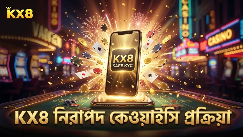 কেওয়াইসি প্রক্রিয়া নিশ্চিত করে KX8 এর আর্থিক নিরাপত্তা।