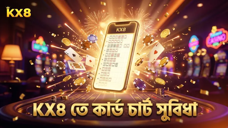 KX8 প্ল্যাটফর্মে বাকারাটের কার্ড চার্ট বিশ্লেষণ সুবিধা