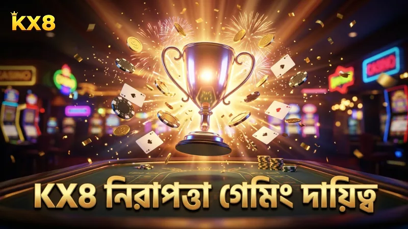 KX8 নিরাপত্তা ও দায়িত্বশীল গেমিং নিশ্চিত করে।