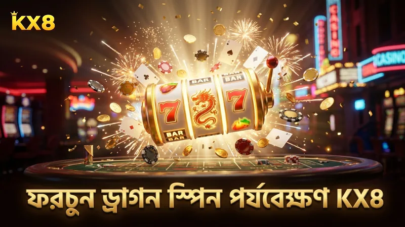 ফরচুন ড্রাগনের বোনাস রাউন্ড ট্রিগারে স্পিন পর্যবেক্ষণ গুরুত্বপূর্ণ।