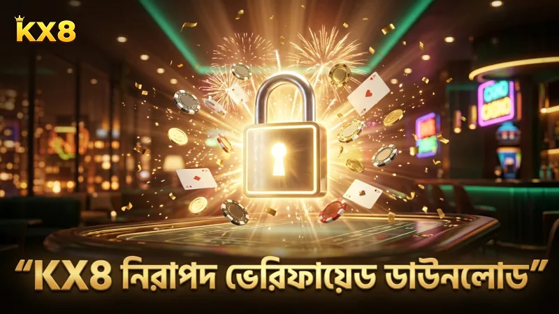 KX8 নিরাপদ ডাউনলোডের জন্য ভেরিফায়েড ফাইল ও সিকিউরিটি