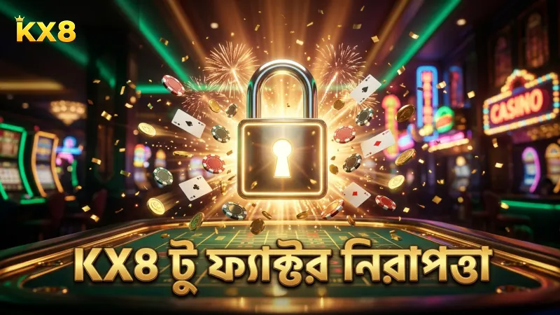 KX8 নিরাপত্তার জন্য টু-ফ্যাক্টর অথেন্টিকেশন প্রয়োগ করে।