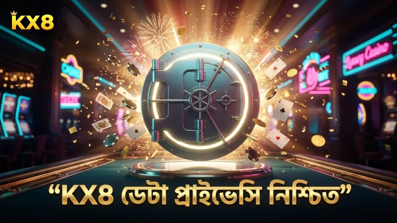 KX8 ডেটা প্রাইভেসি ব্যবহারকারীর বিশ্বাস নিশ্চিত করে।