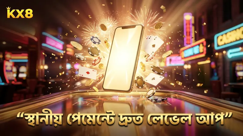 স্থানীয় ব্যাংক ও ই-ওয়ালেট ব্যবহারে দ্রুত লেভেল আপ সম্ভব