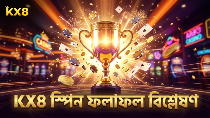 KX8 বিশ্লেষক টিমের স্পিন ফলাফলের পরিসংখ্যান।