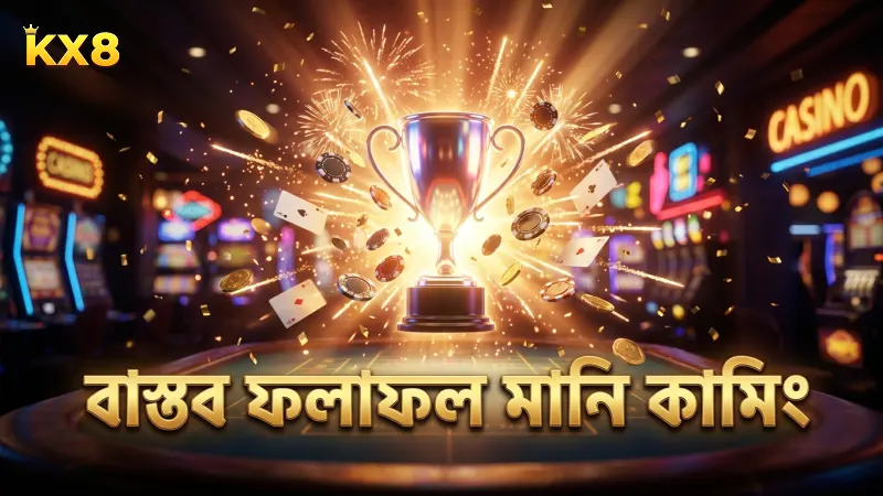 বাস্তব ফলাফল ও প্লেয়ারদের মানি কামিং অভিজ্ঞতা