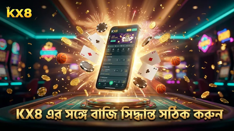 সাধারণ বাজি ধরার সময় KX8 এর সাহায্যে সঠিক সিদ্ধান্ত নিন