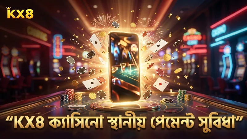 KX8 ক্যাসিনোতে স্থানীয় পেমেন্টের সুবিধাজনক পদ্ধতি