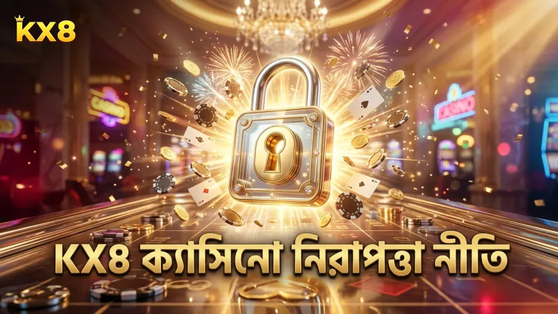 KX8 ক্যাসিনোর নিরাপত্তা ও দায়িত্বশীল গেমিং নীতি
