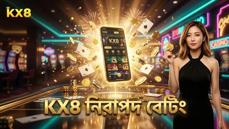 KX8 প্ল্যাটফর্মে নিরাপদ ও দায়িত্বশীল বেটিং।