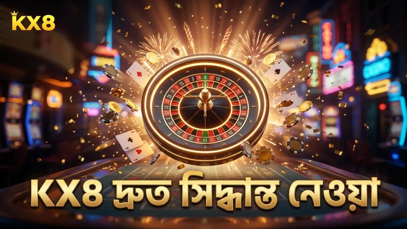 দ্রুত সিদ্ধান্ত নেওয়ার মাধ্যমে KX8 স্পিড বাকারাট খেলায় সময় বাঁচান