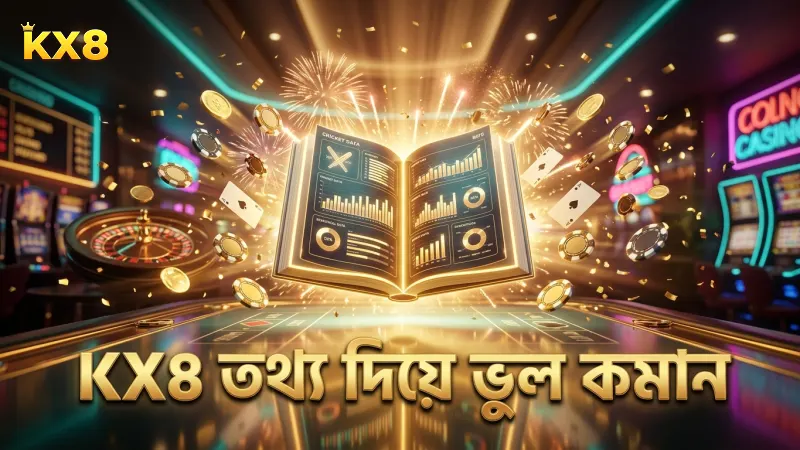 অপর্যাপ্ত তথ্য সংগ্রহের কারণে বাজির ভুল এড়াতে KX8 সহায়তা করে