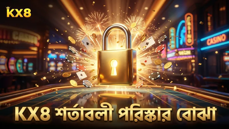 শর্তাবলীর মাধ্যমে KX8 প্ল্যাটফর্মের নিয়মাবলী স্পষ্ট হয়