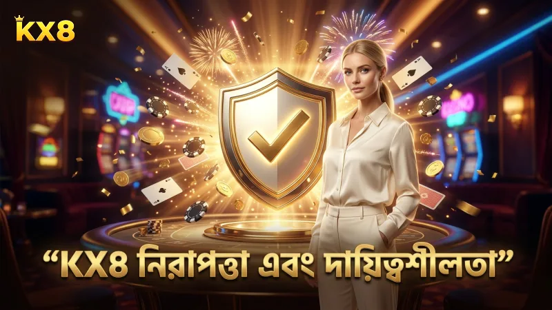 নিরাপত্তা ও দায়িত্বশীল খেলার নীতিমালা KX8-এ প্রয়োগিত