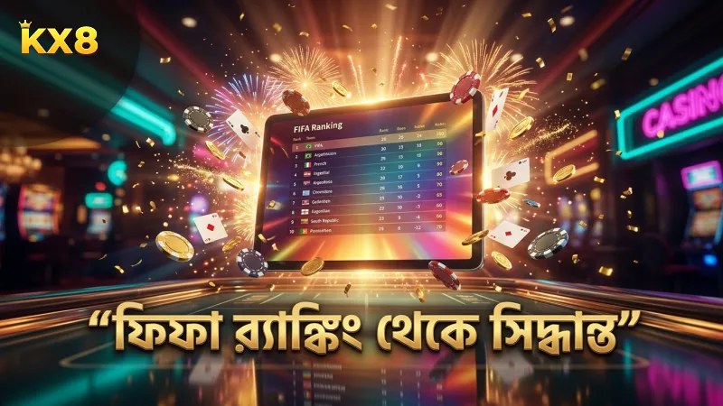 ফিফা র‍্যাঙ্কিং বিশ্লেষণ করে বেটিং সিদ্ধান্ত নিন